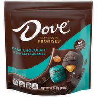 Dove Promises Candy, Dark Chocolate & Sea Salt Caramel, 6.74 Ounce