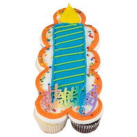 Birthday Candle Pull A Part Cupcakes, 1 Each