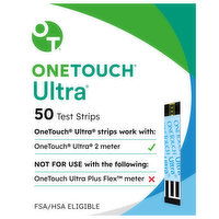 OneTouch Ultra Test Strips, 50 Each