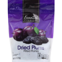 Essential Everyday Plums, Dried, 6 Ounce