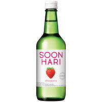 Soonhari Korean Soju Strawberry, 375 Millilitre