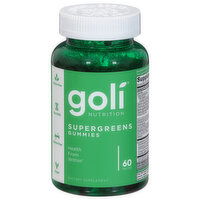 Goli Nutrition Supergreens, Gummies, 60 Each