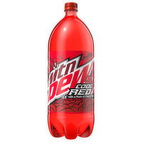 Mtn Dew Soda, Code Red, 2.1 Quart