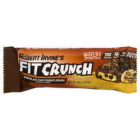 FITCRUNCH Baked Bar, Whey Protein, Gluten Free, Chocolate Chip Cookie Dough, 46 Ounce