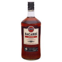 Bacardi Rum, Spiced, Genuine, 1.75 Litre