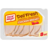 Oscar Mayer Deli Fresh Chipotle Seasoned Chicken Breast Sliced Lunch Meat, 8 Ounce