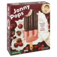 Jonny Pops Chocolate-Dipped Cherries with Fresh Cream, 4 Each