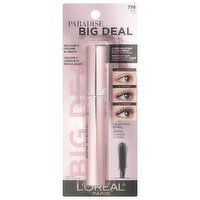 L'Oreal Mascara, Paradise Big Deal, 776 Black, 0.33 Fluid ounce