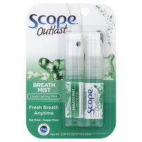 Scope Outlast Breath Mist, Long Lasting Mint, 2 Ounce