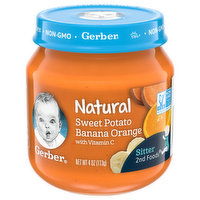 Gerber Natural Sweet Potato Banana Orange, Natural, 4 Ounce