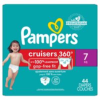 Pampers cruisers 360 degrees TM cruisers 360 degrees Pampers Cruisers 360 Pull-On Diapers, Size 7 (41+ lbs), 44 Coun, 44 Each