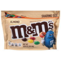 M&M's Chocolate Candies, Almond, Sharing Size, 8.6 Ounce