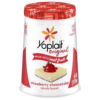 Yoplait Original Low Fat Strawberry Cheesecake Yogurt, 6 Ounce