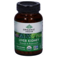 Organic India Liver Kidney, Caps, 90 Each