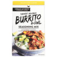 Urban Accents Seasoning Mix, Tangy Adobo, Burrito Bowl, 1 Ounce