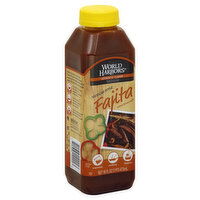 World Harbors Sauce & Marinade, Fajita, Mexican Style, 16 Ounce