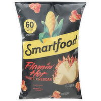 Smartfood Flamin' Hot Popcorn, White Cheddar Flavored, 6.25 Ounce