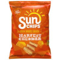 Sun Chips Whole Grain Snacks, Harvest Cheddar, 2.75 Ounce