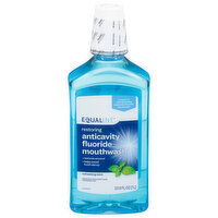 Equaline Mouthwash, Anticavity, Fluoride, Refreshing Mint, Restoring, 33.8 Fluid ounce