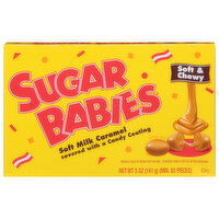 Sugar Babies Candy, Milk Caramel, Soft & Chewy, 83 Each