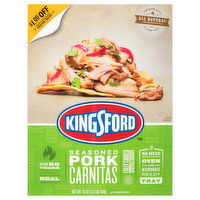 Kingsford Carnitas, Seasoned Pork, 16 Ounce