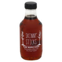 Skinny Sticks Maple Syrup, Pure, 16 Ounce