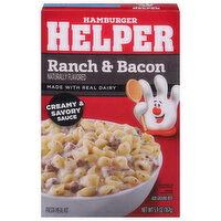 Hamburger Helper Pasta Meal Kit, Ranch & Bacon, 5.9 Ounce