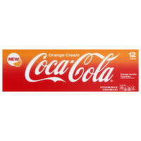 Coca-Cola  Orange Cream Soda, 12 Fluid ounce