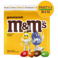 M&M'S M&M'S Peanut Milk Chocolate Candy, Party Size, 38 Ounce