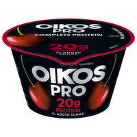 Oikos Pro Yogurt, Ultra-Filtered, Yogurt-Cultured, 2% Milkfat, Cherry Flavored, 5.3 Ounce