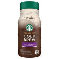 Starbucks Premium Coffee Beverage, Oatmilk, Dark Chocolate, Cold Brew, 40 Fluid ounce