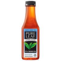 Pure Leaf Brewed Tea, Lower Sugar, Real, Subtly Sweet Tea, 18.5 Fluid ounce