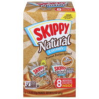 Skippy Natural Natural Creamy Peanut Butter Spread, 9.2 Ounce