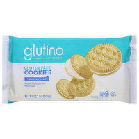 Glutino Cookies, Gluten Free, Vanilla Creme, 10.5 Ounce