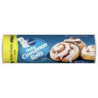 Pillsbury Cinnamon Rolls, Flaky, Butter Cream Icing, 8 Each