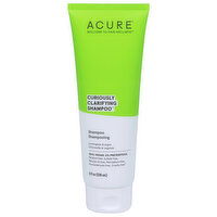 Acure Shampoo, Curiously Clarifying, Lemongrass & Argan, 8 Fluid ounce