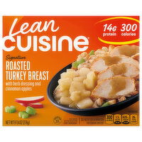 Lean Cuisine Signature Roasted Turkey Breast with Herb Dressing and Cinnamon Apples, 9.75 Ounce