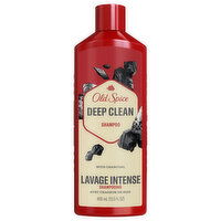 Old Spice Deep Clean Shampoo with Charcoal, 13.5 Fluid ounce