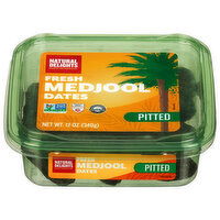 Natural Delights Medjool Dates, Fresh, Pitted, 12 Ounce