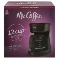 Mr. Coffee Coffee Maker, Switch, 12 Cup, 1 Each