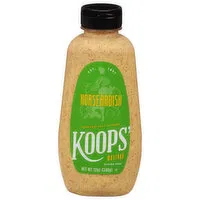 Koops' Mustard, Horseradish, 12 Ounce