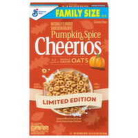 Cheerios Gluten Free Pumpkin Spice Cereal Family Size, 18.5 Ounce