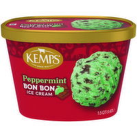 Kemps Peppermint Bon Bon Ice Cream, 1.5 Quart