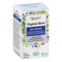 Quantum Health Eye Health, Digital Blue, Softgels, 60 Each