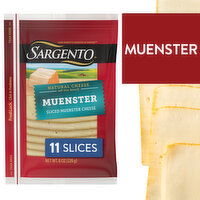 SARGENTO Sargento® Sliced Muenster Natural Cheese, 11 Slices, 8.43 Ounce