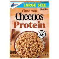 Cheerios Cereal, Cinnamon, Large Size, 11.2 Ounce