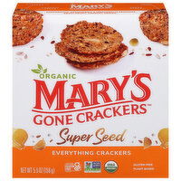 Mary's Gone Crackers Crackers, Everything, Super Seed, 5.5 Ounce