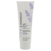 Honest Calm Face + Body Lotion, Lavender, 8.5 Fluid ounce