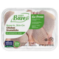 Just Bare Bone-In Skin-On, 20 Ounce