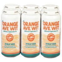 Coronado Brewing Co. Wheat Beer, Orange Ave Wit, 6 Each